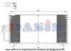 AKS DASIS 142017N Condenser, air conditioning